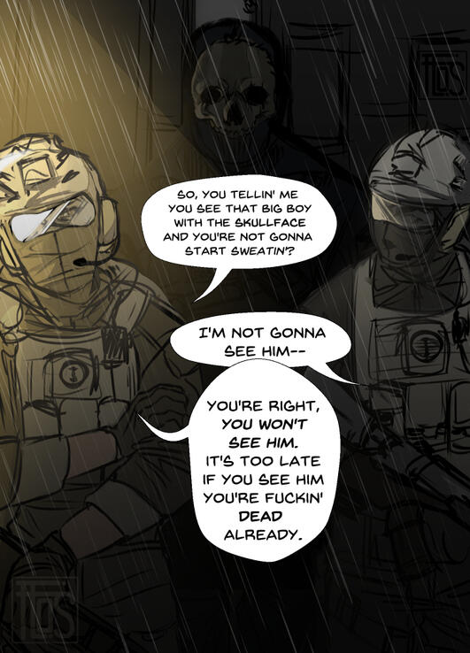 (CallOfDuty Fanart) Comic Panel Based on Interactions in-game