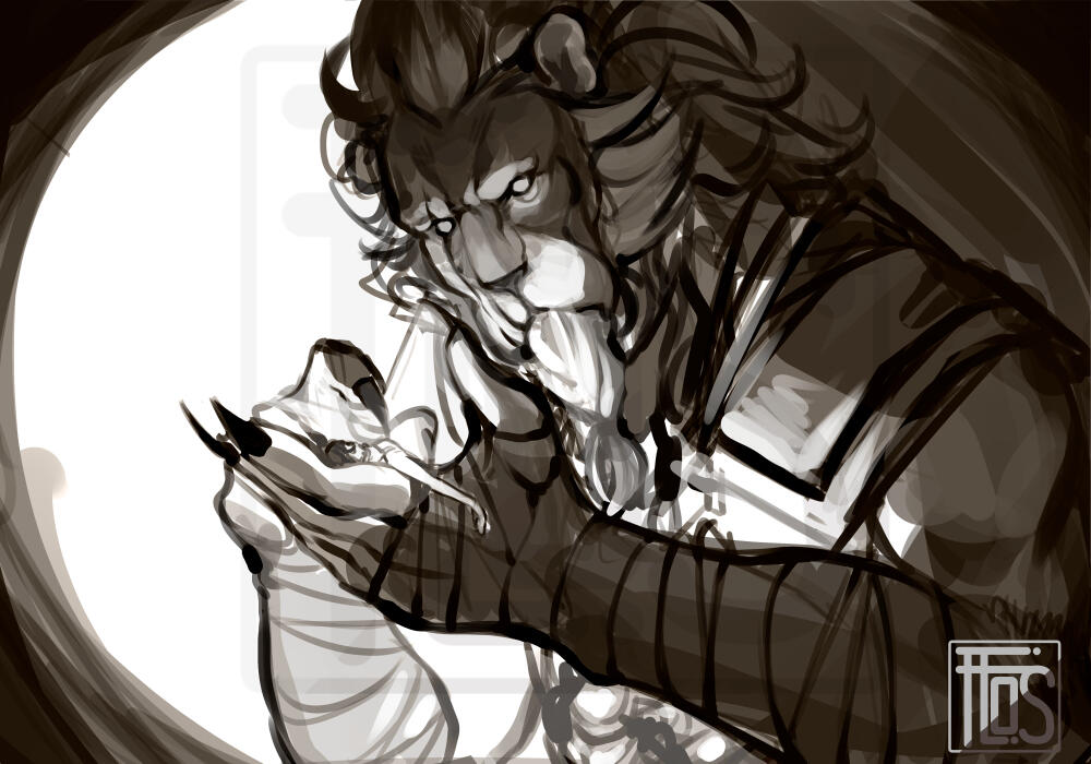 (Critical Role Fanart) : Thimble & Teor. Featured on the Critical Role Website!