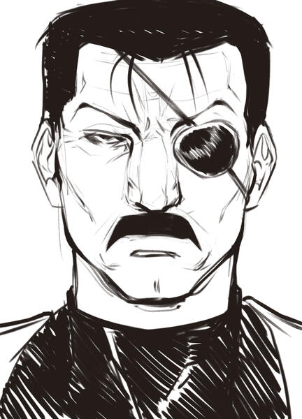 King Bradley Fanart (Fullmetal Alchemist)